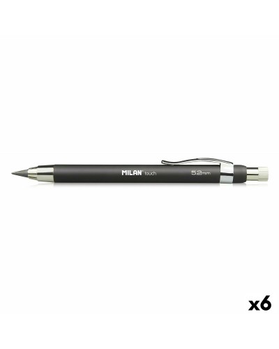 Lyijykynän pidin Milan Touch Musta 5,2 mm (6 osaa)