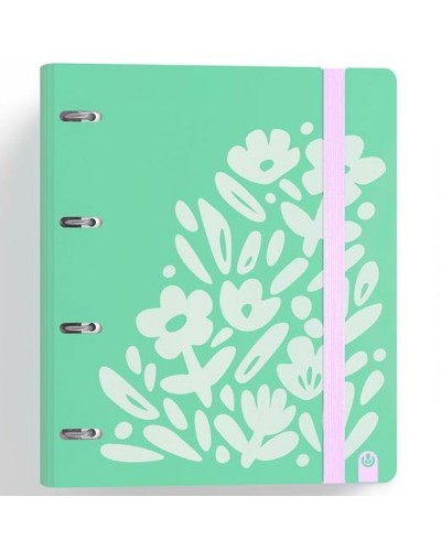 Carpeta Archivador Carpeblock360 A4 Verde - Anillas y Bloc de Hojas
