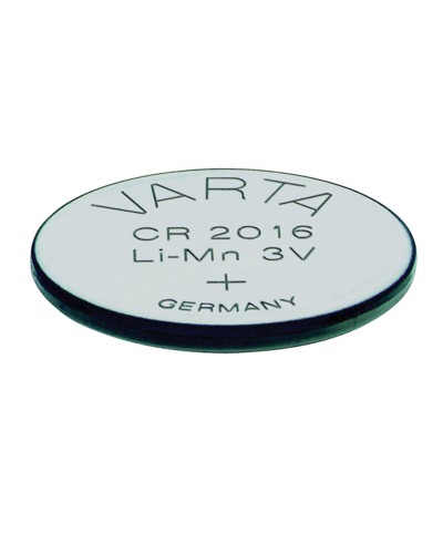 Varta CR2016 Pile bouton au lithium 3V - Longue Durée - Piles bouton argentées
