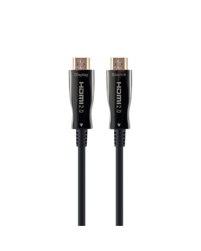 GEMBIRD HDMI 2.0 AOC Kabel 20m Schwarz - High Speed 4K HDR
