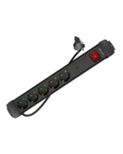 Lanberg Power Strip 6 Outlets with 1.5m Cable - Overvoltage Protection
