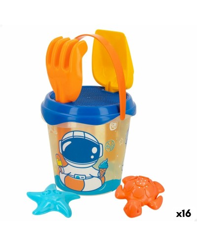 Strandleksaker set Colorbaby Ø 18 cm polypropen (16 antal)