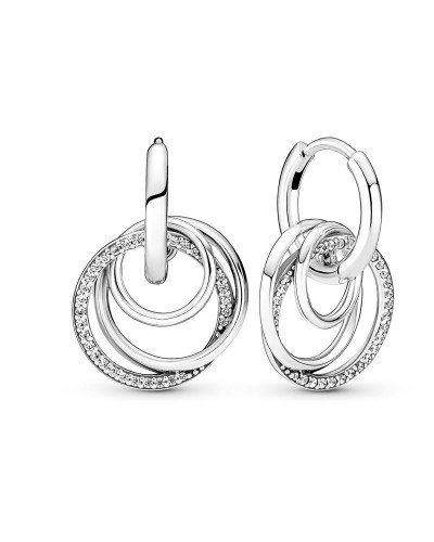 Damenohrringe Pandora 291156C01 Sterlingsilber 925 Silberfarben