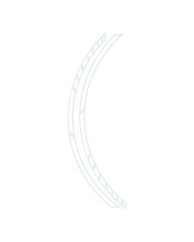 Tape voor wielen Foliatec Wit