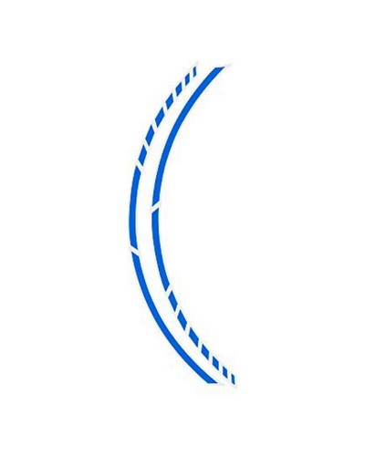 Tape voor wielen Foliatec Blauw