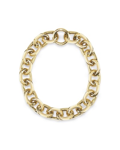 Guess Armband Damen JUBN02115JWYGT-U Gelbgold Kristalle 42 cm
