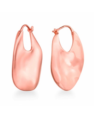 Rosefield Boucles d'oreilles Femme JTXHR-J091 : Pendantes Or Rose, Design Minimal
