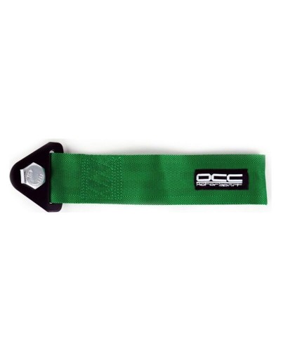 Trekband OCC Motorsport 3000 kg 15mm Groen
