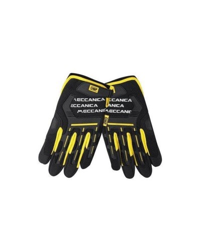 OMP Gants Mécanicien Noir - Prise Optimale, Résistants
