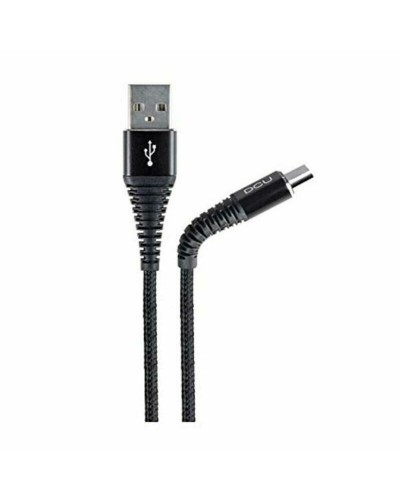 USB-C-kabel DCU 30402055 Svart 1,5 m