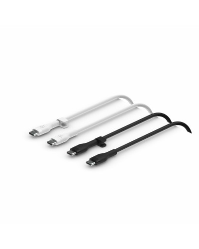 Câble USB-C Belkin CAB009BT1MBW2PK Noir/Blanc