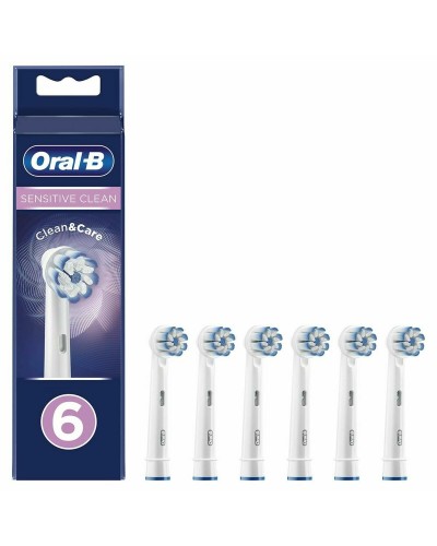 Recambio para Cepillo de Dientes Eléctrico Oral-B EB60-6FFS 6 pcs