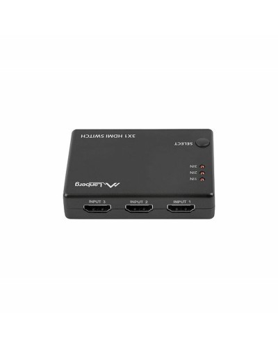 HDMI switch Lanberg SWV-HDMI-0003 Black
