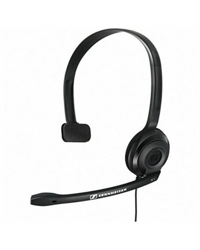 Auricolari con Microfono Sennheiser PC 2 CHAT Nero