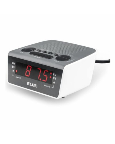 Kelloradio ELBE CR-932 AM/FM Valkoinen