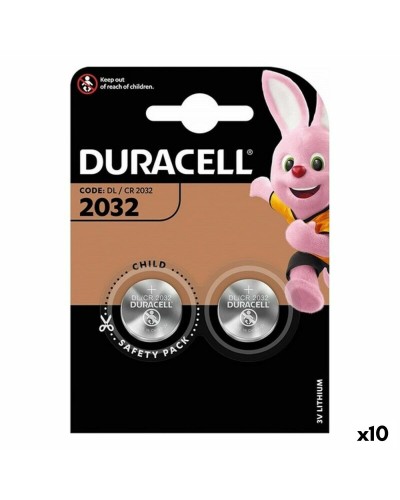 Lithium Knoopcel Batterij DURACELL DL 2032     2UD 3 V (10 Stuks)