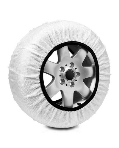 Catene Neve Auto Tessili Super Bianco Misura 62 - Facili e Sicure
