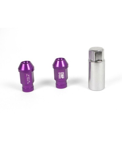 OMP Radmuttern 7075 Violett M14x1.25 - Satz 20 Stück - Leicht & Widerstandsfähig
