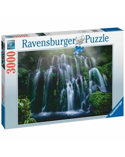 Puzzle Ravensburger Chutes d'eau, Bali  Paysage et nature 3000 Pieces