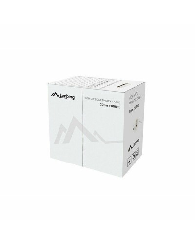 Cavo di Rete Rigido UTP Categoria 6 Lanberg IN-ACT-KGWLAESIC0033 305 m Grigio