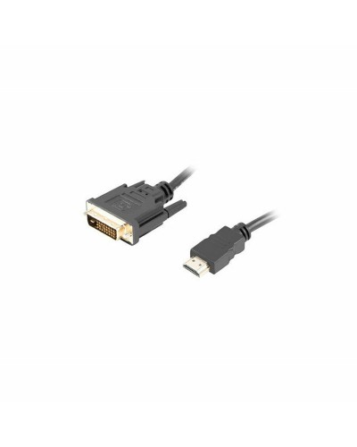 HDMI - DVI adapteri Lanberg CA-HDDV-20CU-0018-BK