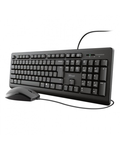 clavier et souris Trust 23972 PRIMO Noir