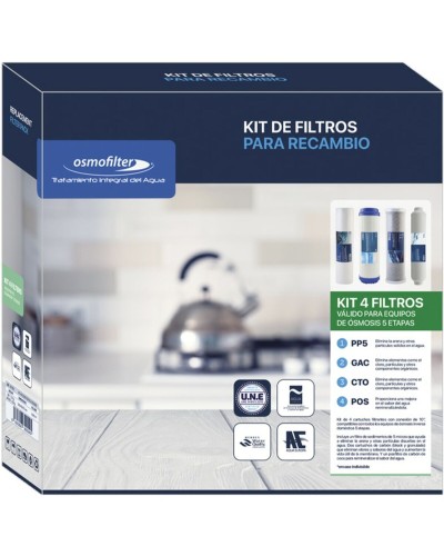 Komprimerad Luft Midea KIT REC.4FILTRO