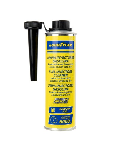 Goodyear Limpiador de Inyectores de Gasolina GODA0003, 300ml - Optimiza el Rendimiento
