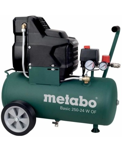 Compresseur d'air Metabo 1500W, 24L, Pression Maximale 10 Bar
