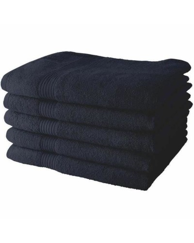TODAY Navy Blue Towels - 5-Piece Set - Extra Large 70 x 130 cm
