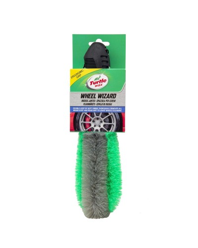 Turtle Wax Brosse TW53621 : Nettoyage Pneus Vert, Poils Résistants
