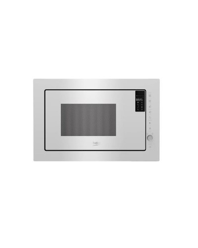 BEKO Micro-ondes BMGB25333WG 25L Blanc 900W - Grill, Décongélation
