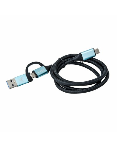 i-Tec USB-C 3.1 Gen 2 Cable, 1m, Fast Charging & Data Transfer - Blue/Black
