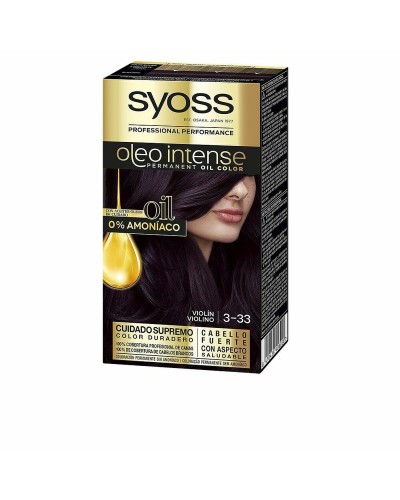 Färg utan ammoniak Syoss Olio Intense Nº 3,22 Nº 9.0-rubio muy claro (5 uds)