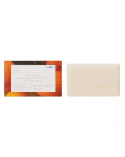 Korres Kumquat Butter Seife 150g - Nährend, Feuchtigkeitsspendend, Duftend
