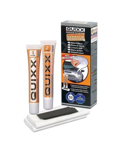 Quixx Réparation Rayures Voiture : Kit de Suppression Professionnel Polish
