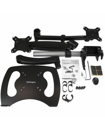 Startech ARMUNONB Supporto Monitor 27" Nero - Regolabile & Ergonomico
