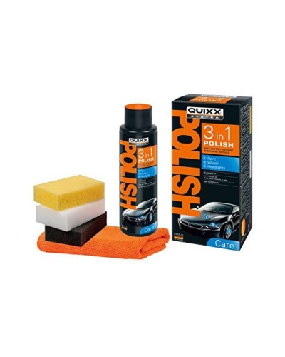 Quixx QPOL1 Auto 3 in 1 Wachs Spray - 400ml - Poliert, Schützt
