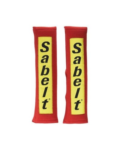 Sabelt Cojinetes Cinturones de Seguridad - Comodidad y Protección - Negro
