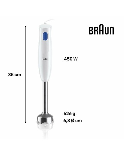 Standmixer Braun MQ10.001MWH Weiß 450 W