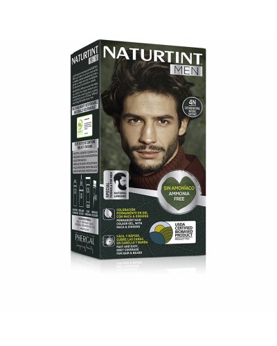 Pysyvä väriaine Naturtint NATURTINT MEN Nº 4n-Castano Natural