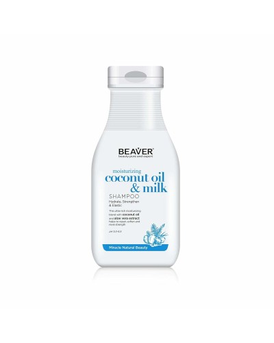 Vochtinbrengende Shampoo Beaver COCONUT OIL & QUINOA 350 ml