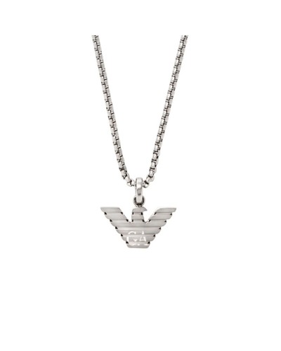 Miesten kaulakorut Emporio Armani EGS3169040 Hopeinen