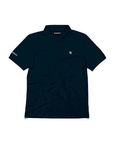 Men’s Short Sleeve Polo Shirt Bobroff Navy