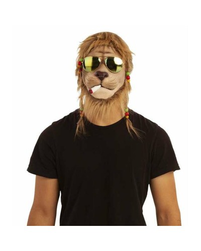 Maschera My Other Me Marrone Taglia unica M Leone