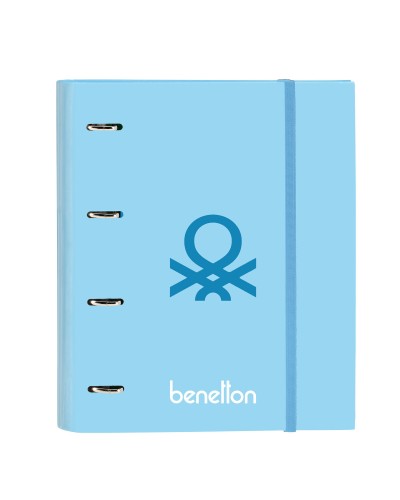 Ringmap Benetton Sequins Licht Blauw