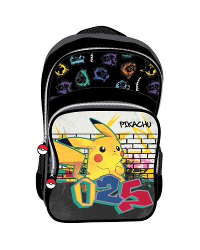 Zaino Scuola Pokémon Pikachu Multicolore