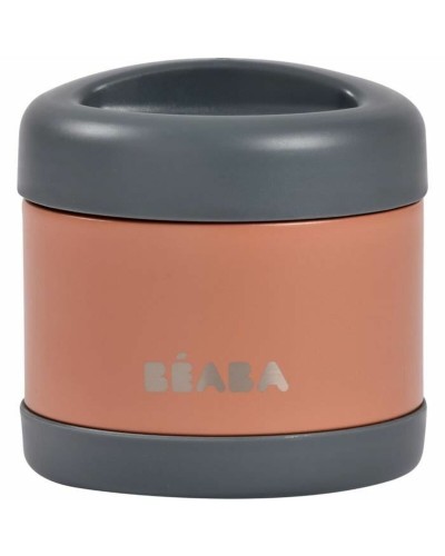 Baby thermosfles Béaba Oranje Roestvrij staal 500 ml