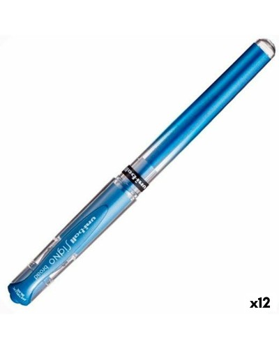 Geelikynä Uni-Ball SIGNO BROAD Sininen 1,0 mm (12 osaa)