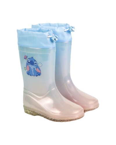 Stivali da pioggia per Bambini Stitch Azzurro Chiaro